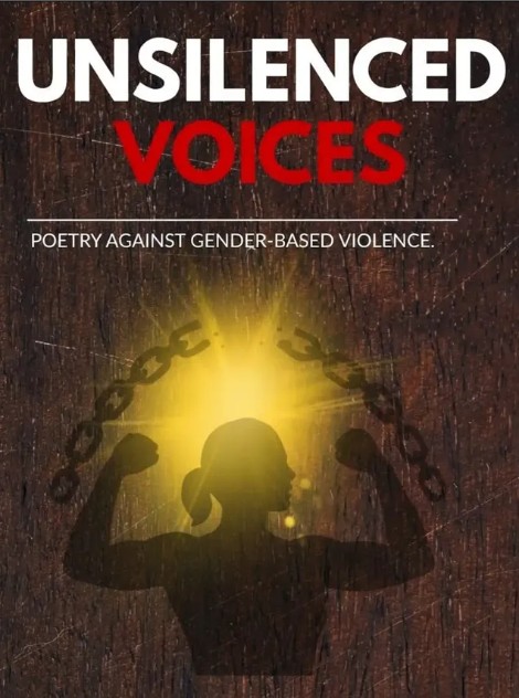 Unsilenced Voices book cover — poetry against gender-based violence