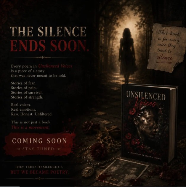 Unsilenced Voices promo — the silence ends soon